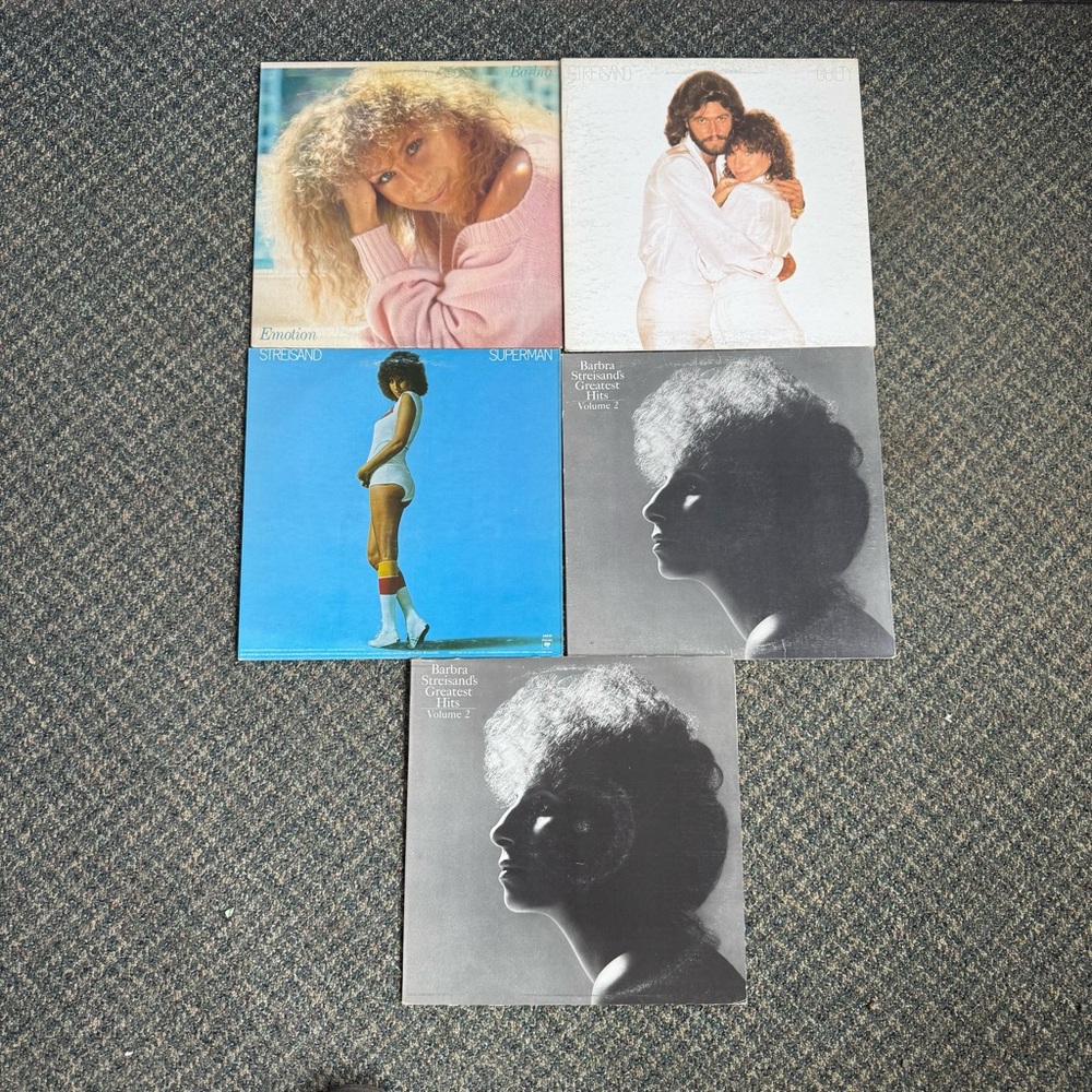 Barbra Streisand Vinyl Records